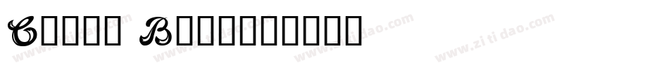 Candy Bold字体转换